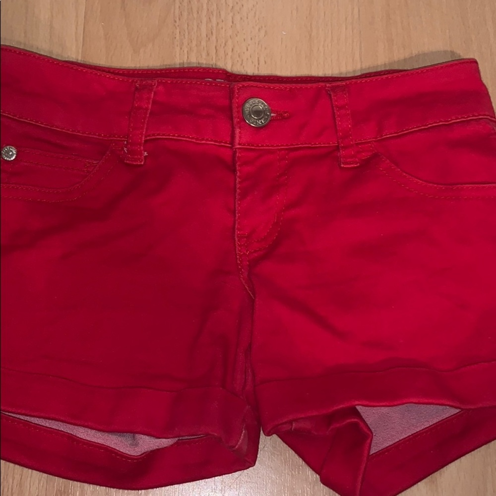 celebrity pink jean shorts